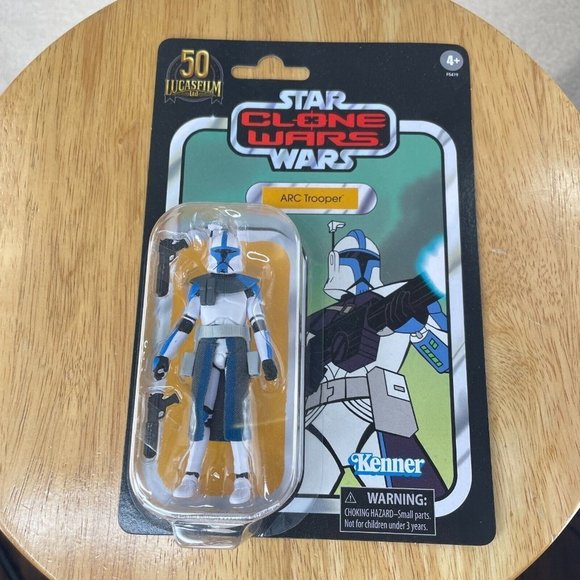 Star Wars Vintage Collection 50th 3.75" Clone Wars ARC Trooper Walmart‎ - Picture 1 of 6